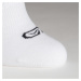 Detské nízke bežecké ponožky 3 páry biele