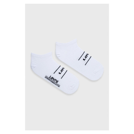 Ponožky Levi's 37157.0641-white, biela farba Levi´s