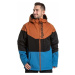 Meatfly Hoax Premium SNB & Ski Jacket Brown/Black/Blue Lyžiarska bunda