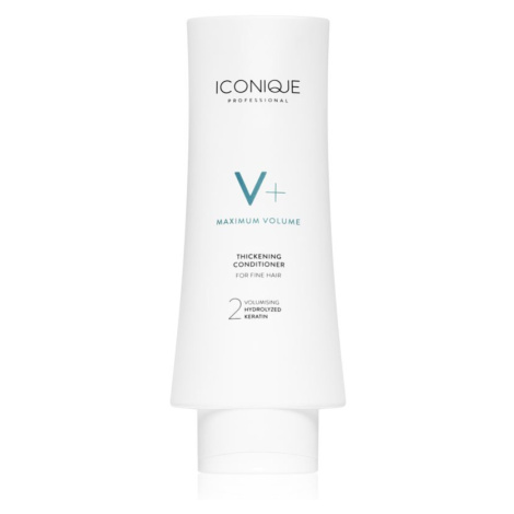 ICONIQUE Professional V+ Maximum volume Thickening Conditioner kondicionér pre objem jemných vla