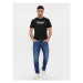 Tommy Jeans Tričko Essential DM0DM18264 Čierna Slim Fit