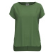ICHI Tričko 20109945 Zelená Regular Fit