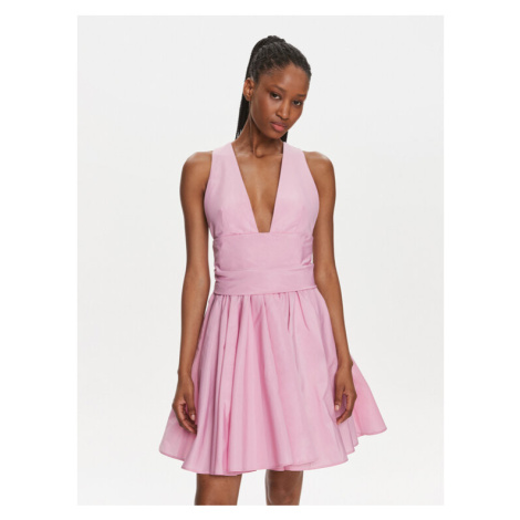 Pinko Koktejlové šaty 102777 Y3LE Ružová Regular Fit