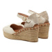 Hispanitas Espadrilky Cervo-V24 HV243449 Biela