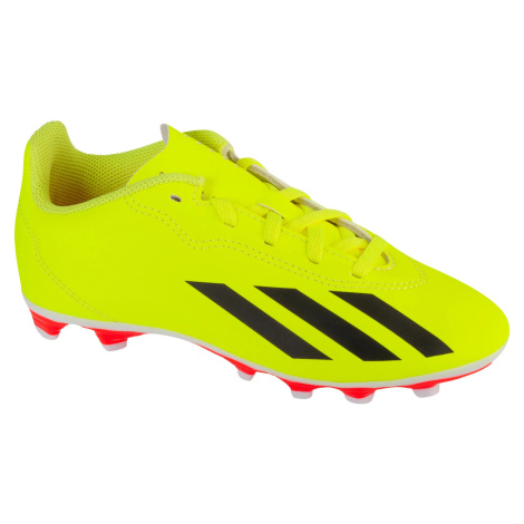 LIMETKOVÉ CHLAPČENSKÉ KOPAČKY ADIDAS X CRAZYFAST CLUB FXG IF0717