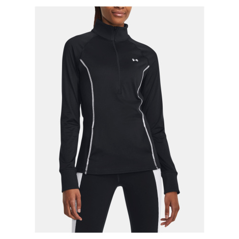 Čierne športové tričko Under Armour UA Train CW 1/2 Zip