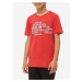 Calvin Klein červené chlapčenské tričko Tee