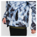CATERPILLAR Allover Print Outdoor Jacket fialová / biela / čierna