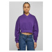 Women's cropped V-neckline realviolet