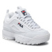 Fila Sneakersy Disruptor Kids 1010567.1FG Biela