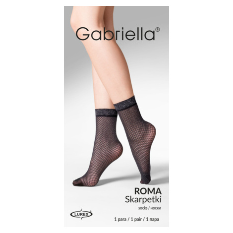 Tenké dámske vzorované ponožky ROMA Gabriella