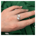OLIVIE Strieborný opálový prsteň TY&JA 7759
