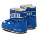 Juniorské vysoké zimné topánky MOON BOOT MB CRIB NYLON JR-F002 ELECTRIC BLUE