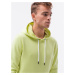 Pánská mikina Hoodie model 17247531 Lime XL - Ombre