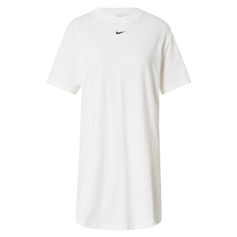 Nike Sportswear Šaty  čierna / biela
