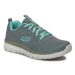 Skechers Sneakersy Twisted Fortune 12614/GYMN Sivá