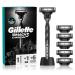 Gillette Mach3 Charcoal holiaci strojček so stojančekom + náhradné hlavice