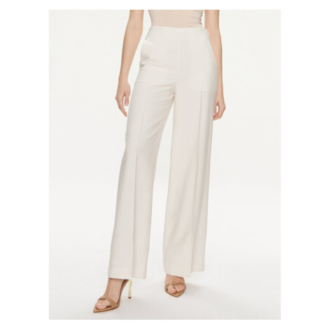 United Colors Of Benetton Bavlnené nohavice 4YFWDF05P Écru Regular Fit