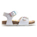 Pablosky  Champion Baby Sandals - Champion Blanco  Sandále Biela