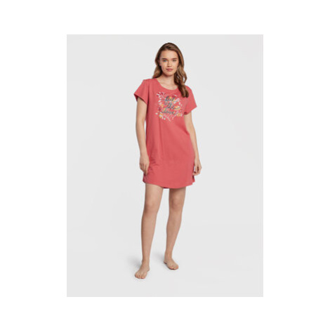 Triumph Nočná košeľa 10207547 Ružová Regular Fit