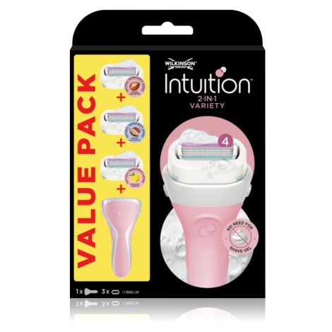 Wilkinson Sword Intuition Variety Edition sada na holenie pre ženy ks