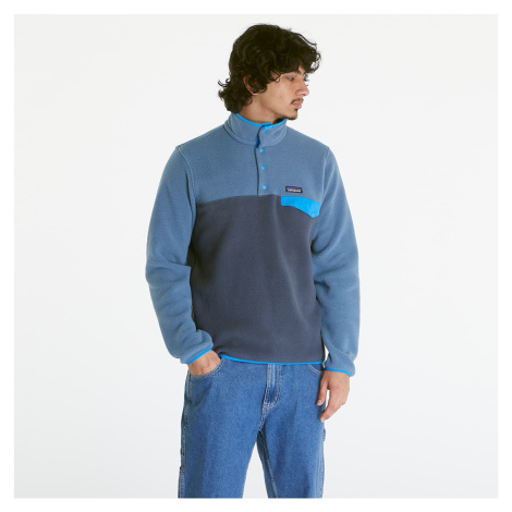 Mikina Patagonia M's LW Synch Snap-T Pullover Hoody Smolder Blue