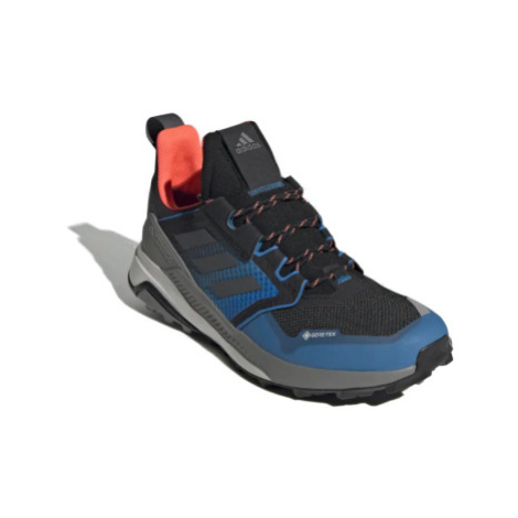 Pánska nízka turistická obuv ADIDAS Terrex Trailmaker GTX core black grey six blue rush