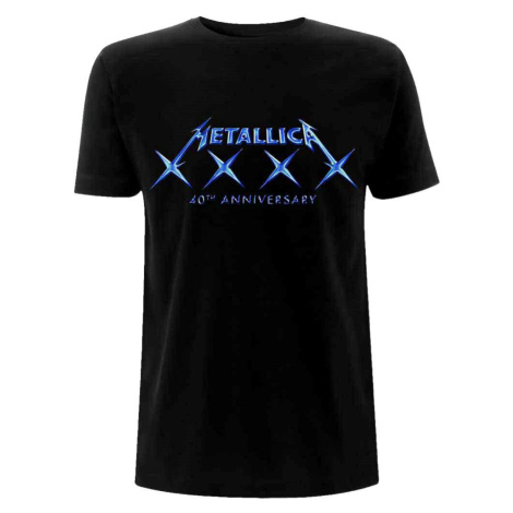 Metallica Tričko 40 XXXX Black