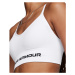 Dámska tréningová športová podprsenka UNDER ARMOUR Vanish Seamless Low Bra-WHT