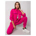 FUCHSIOVÁ DÁMSKÁ CROP MIKINA NA ZIP -EM-BL-638.37P-FUCHSIA