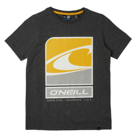 O'Neill FLAG WAVE SS T-SHIRT Chlapčenské tričko, tmavo sivá, veľkosť