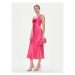 Fracomina Koktejlové šaty FS23SD2006W41301 Ružová Regular Fit