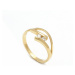 Zlatý dámsky prsteň FRANCA