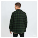 Bunda Urban Classics Padded Check Flannel Shirt Green / Black