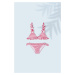 Dvojdielne detské plavky Mayoral ružová farba