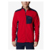 Blue-Red Men's Zippered Sweatshirt Columbia Klamath Range - Men's
