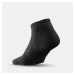 Ponožky Hike 100 nízke čierne 2 páry