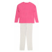 UNITED COLORS OF BENETTON Pyžamo  ružová / béžová melírovaná
