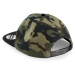 Beechfield Unisex šiltovka s rovným šiltom B691 Jungle Camo