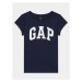 Gap Tričko 460525-10 Tmavomodrá Regular Fit