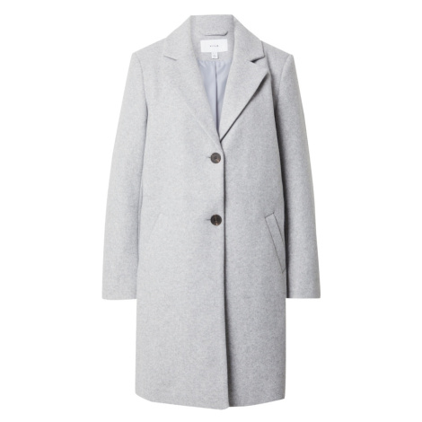 VILA Prechodný kabát  sivá