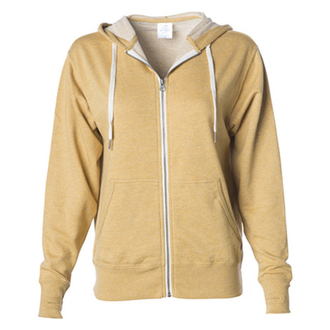 Independent Unisex mikina s kapucňou PRM90HTZ Golden Wheat Heather