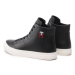 Tommy Hilfiger Sneakersy Th Hi Vulc Street Leather FM0FM04739 Čierna