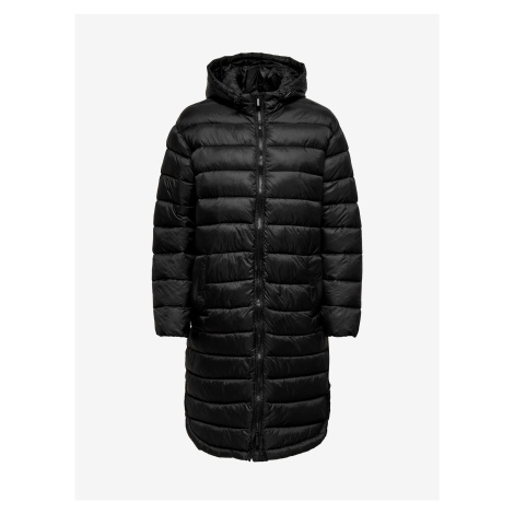 Women's Black Quilted Coat ONLY Melody - Women