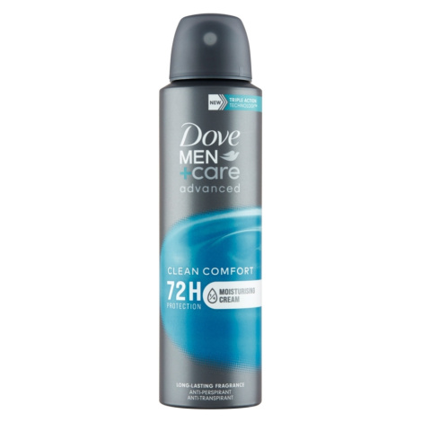 DOVE Men + Care Advanced Clean Comfort Antiperspirant sprej 150 ml