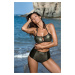 Giselle Nero-Kaki M-620 khaki-black swimsuit