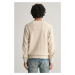 MIKINA GANT SUNFADED C-NECK SWEAT SILKY BEIGE