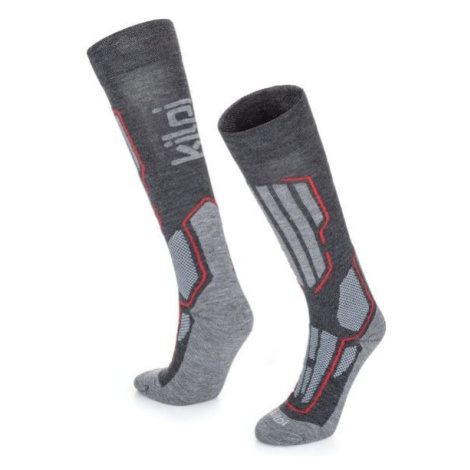 Sports socks KILPI RACER-U dark gray