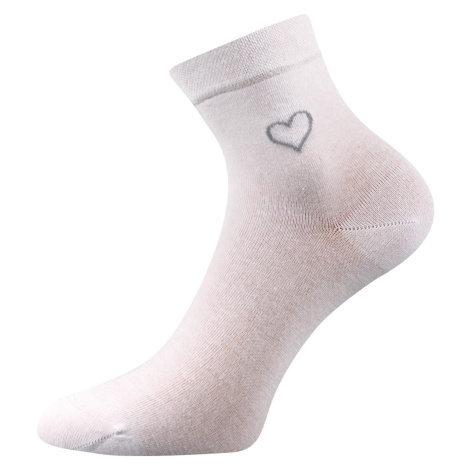 Lonka Filiona Dámske ponožky s voľným lemom - 3 páry BM000001877200100299 biela