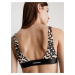 Dámska plavková podprsenka KWKW02489 0GM Leopard - Calvin Klein